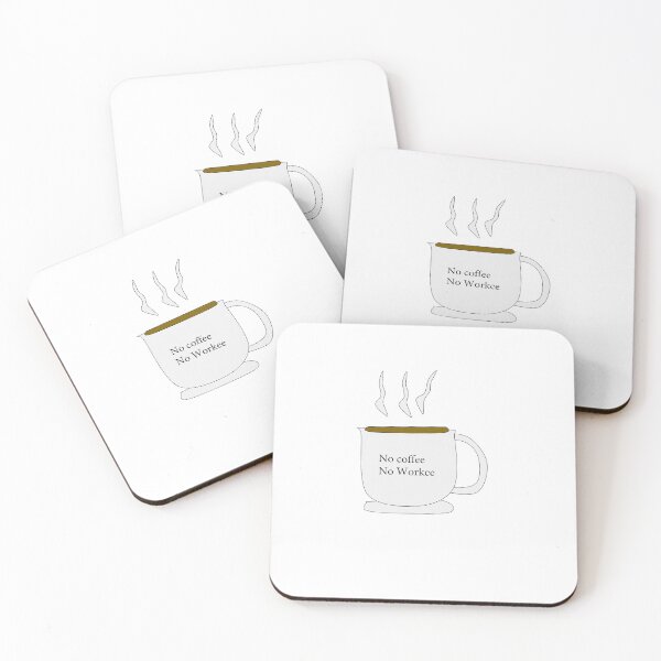 Item preview, No coffee no workee designed and sold by leohistorian1.