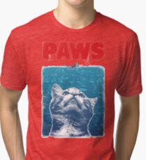 Paws Tri-blend T-Shirt