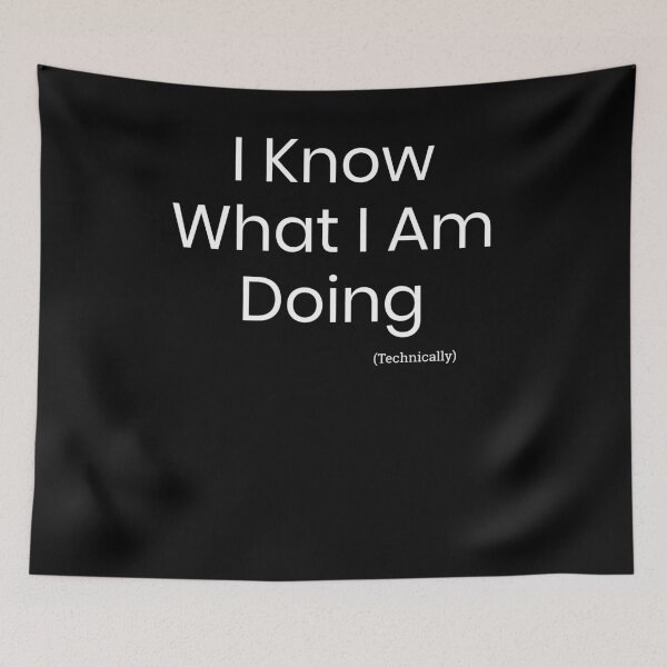 Item preview, Funny Office Gift For Coworkers I Know What I Am Doing designed and sold by DSWShirts.
