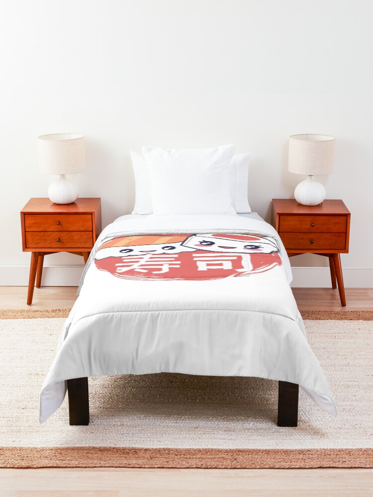 Alternate view of Happy Sushi Family Comforter