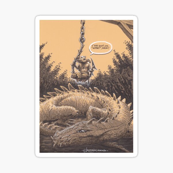 Dragon bait Sticker