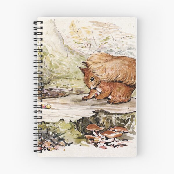 Item preview, Ardilla Nutkin - Beatrix Potter designed and sold by forgottenbeauty.