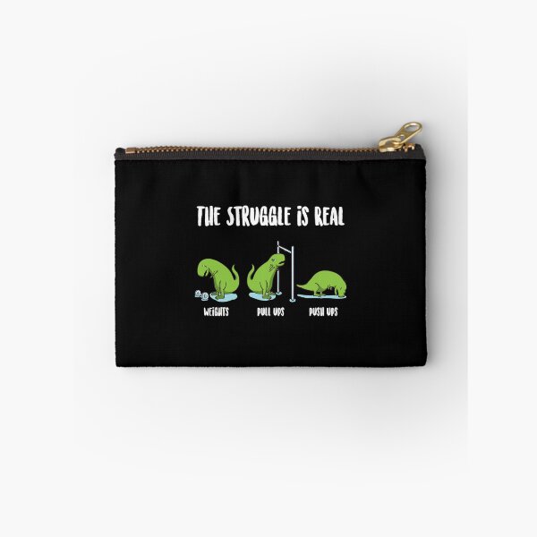 Item preview, Dinosaur Themed Gifts - Gym Lover Gift - Exercise Gifts - Funny Weightlifter Gifts - The Struggle Is Real - Dino Gym designed and sold by kntranhoang.
