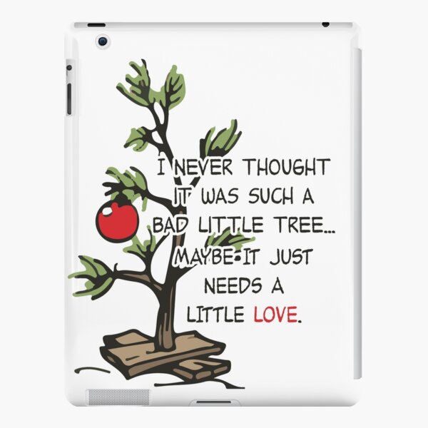 Charlie Brown Christmas Tree © GraphicLoveShop iPad Snap Case