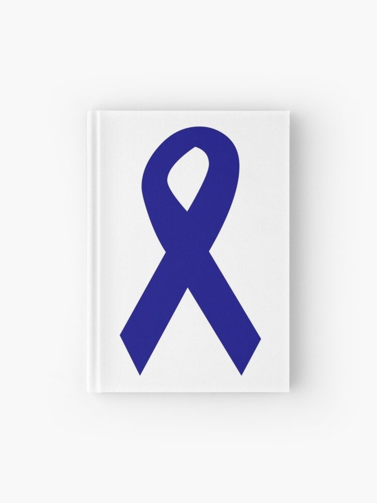Dark Blue Ribbon | Hardcover Journal
