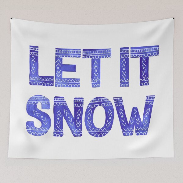 Item preview, Let It Snow designed and sold by Gardenia Watercolors.