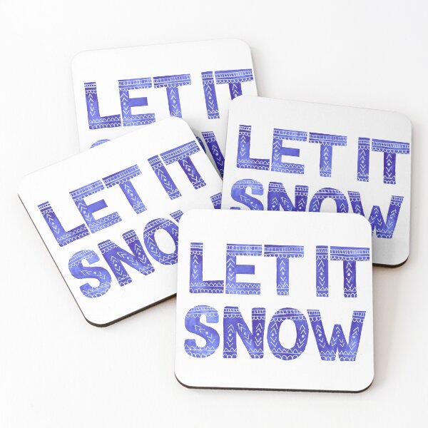 Item preview, Let It Snow designed and sold by Gardenia Watercolors.