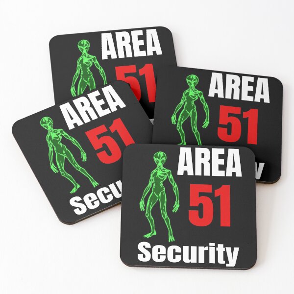 Item preview, Area 51 Security Alien Graphic Gift Design designed and sold by Midlife50.