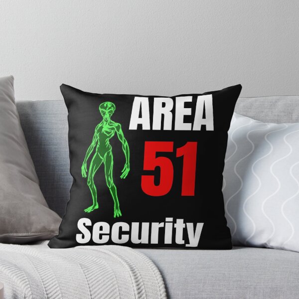 Item preview, Area 51 Security Alien Graphic Gift Design designed and sold by Midlife50.