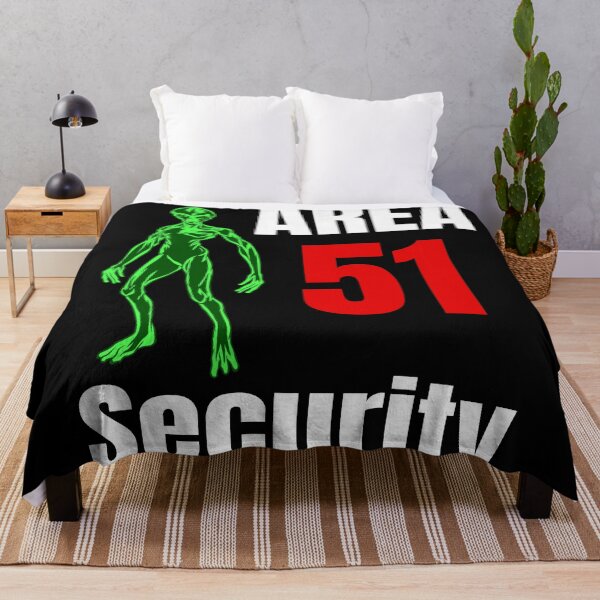 Item preview, Area 51 Security Alien Graphic Gift Design designed and sold by Midlife50.