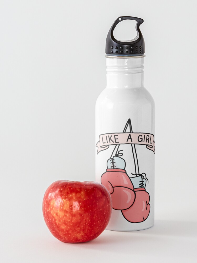Alternate view of Punch out the Patriarchy - The Peach Fuzz Water Bottle