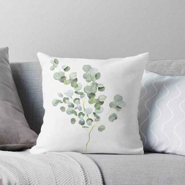 Item preview, Australian Eucalyptus Twig Watercolor designed and sold by ArtLab9.