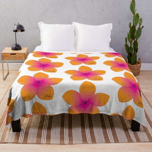 Item preview, Orange Pink Plumeria designed and sold by CM-PD.