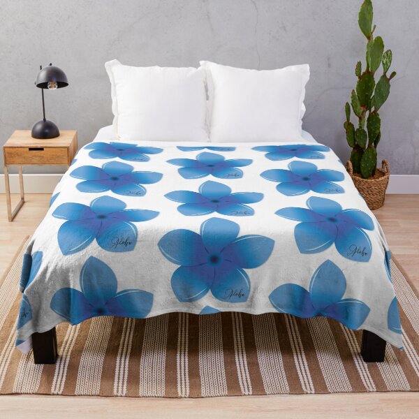 Item preview, Blue Plumeria designed and sold by CM-PD.