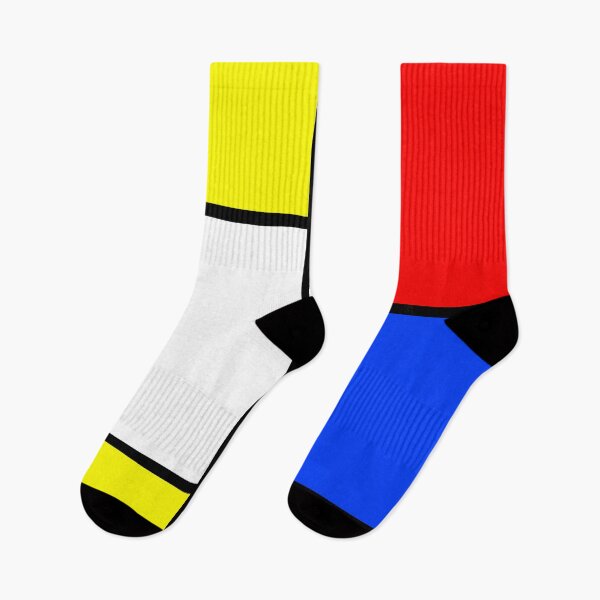 Item preview,  COLORBLOCK Primary Colors Blue, Yellow, Red designed and sold by SOCKSbySBD.