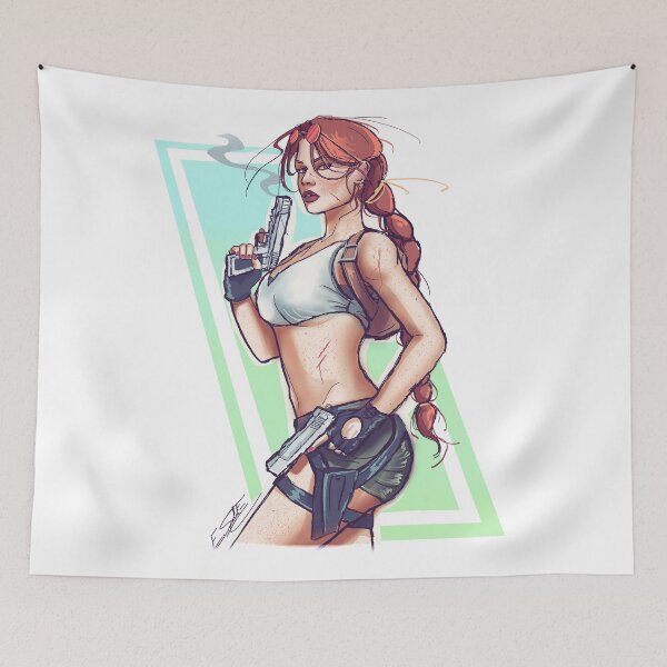 Item preview, South Pacific Lara - Tomb Raider 3 - Art by Eliott Sontot designed and sold by Eliott Sontot.