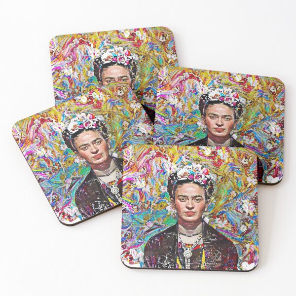 Item preview, Abstract multicoloured Frida designed and sold by Cesar Peralta.