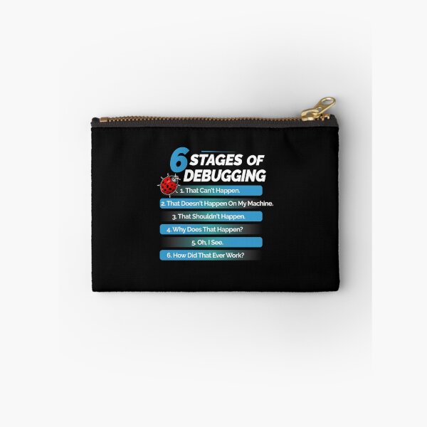 Item preview, Funny Computer Programmer Gift - Coder Gifts - Programming Gifts - Developer Gifts - 6 Stages Of Debugging designed and sold by kntranhoang.