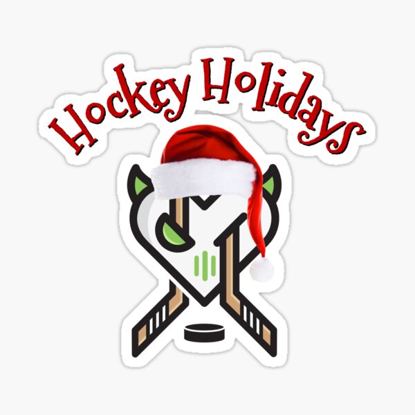 Hockey Holidays Sticker