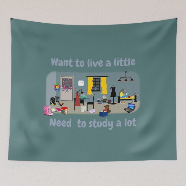 Item preview, My life's on hold to study designed and sold by DAscroft.