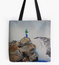 Just Fishing Tote Bag