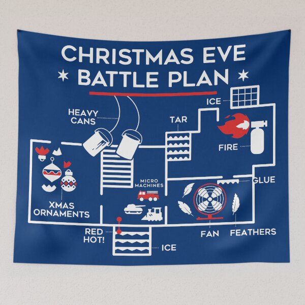 Item preview, Christmas Eve Battle Plan designed and sold by AJ Paglia.