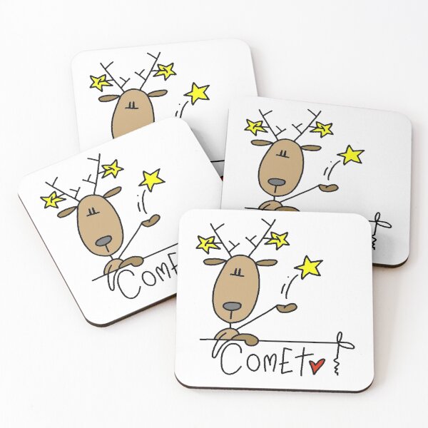 Item preview, Comet Reindeer Christmas Holiday  designed and sold by peacockcards.