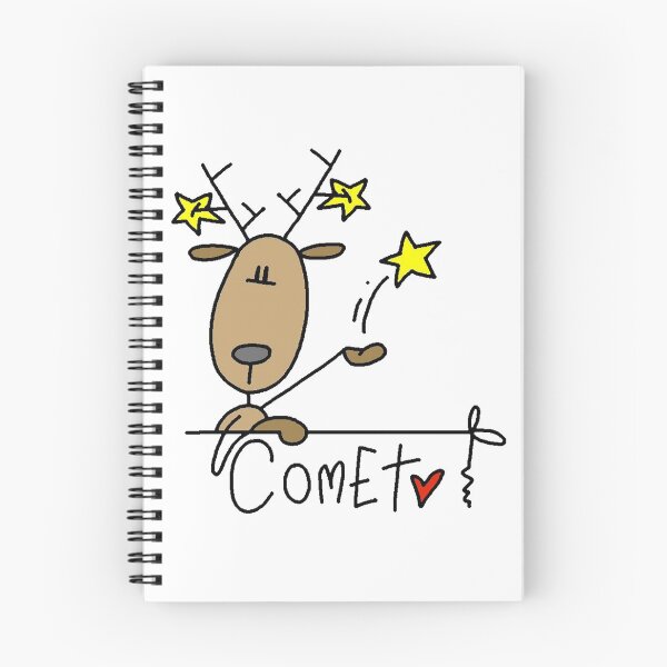Item preview, Comet Reindeer Christmas Holiday  designed and sold by peacockcards.