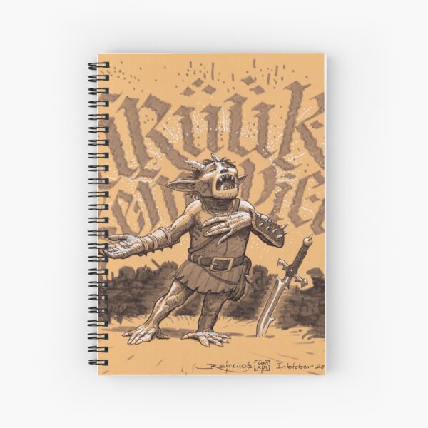 Opera Ork & Roll, husky Spiral Notebook