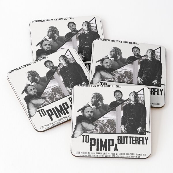Item preview, TO PIMP A BUTTERFLY MOVIE POSTER designed and sold by tommysweeney.