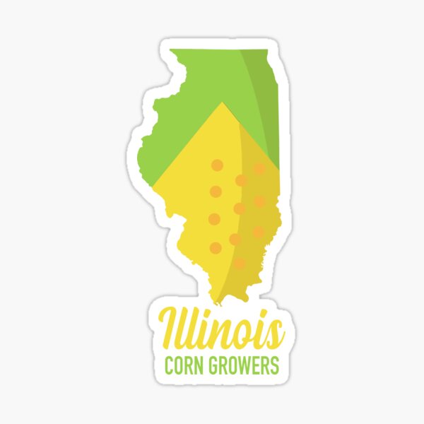 Illinois Corn Sticker