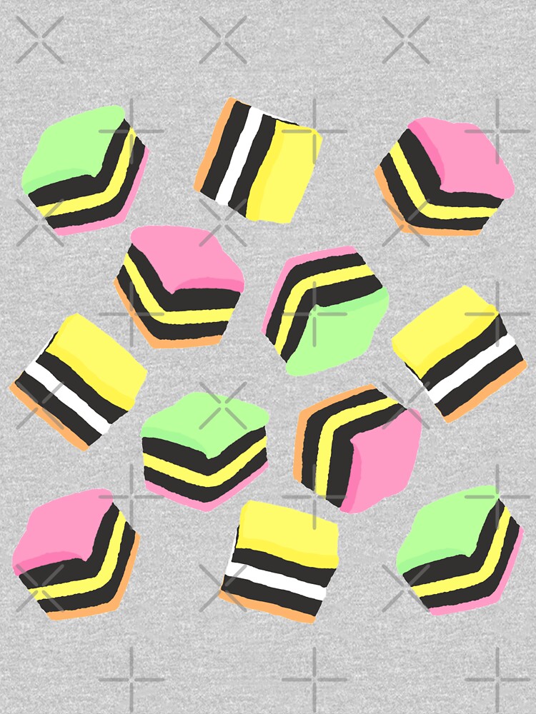 "Licorice Allsorts Lollies" Tshirt for Sale by karwilbedesigns
