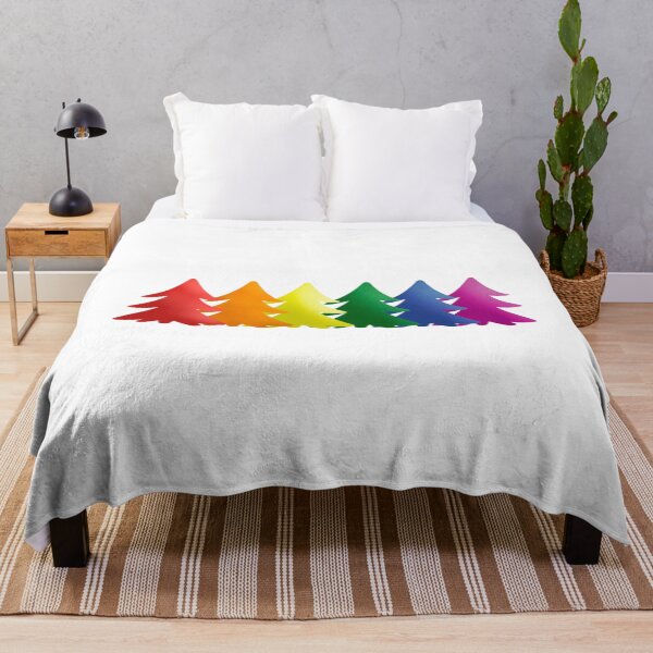 Item preview, Pride Christmas, Rainbow Pride, Rainbow Christmas Trees,  designed and sold by MoCatDesigns.