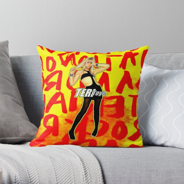 GIRL OF THE YEAR 1984 Throw Pillow