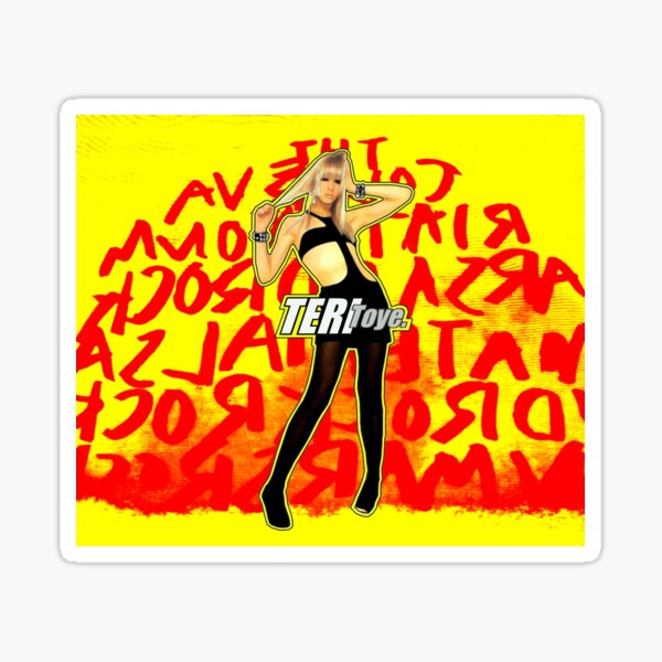 GIRL OF THE YEAR 1984 Sticker