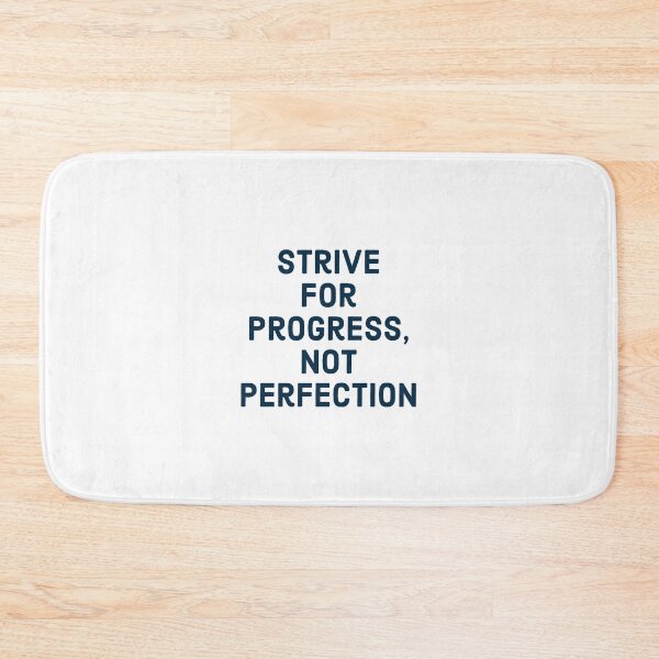 Item preview, Strive for progress, not perfection designed and sold by Inspirationmotivation.