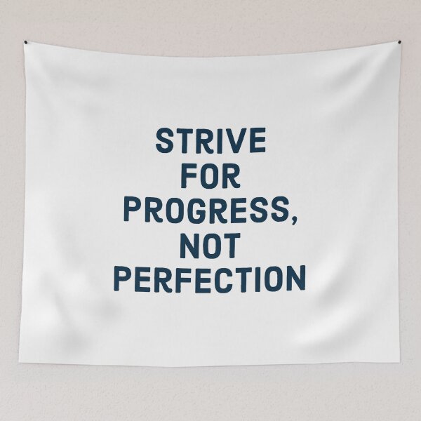 Item preview, Strive for progress, not perfection designed and sold by Inspirationmotivation.