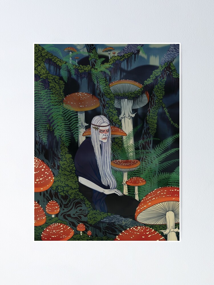 "Baba Yaga" Poster by agafuta Redbubble