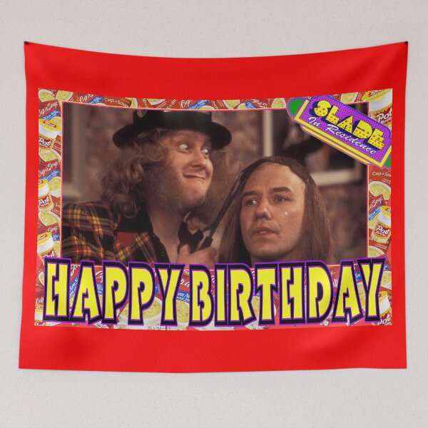 Item preview, Slade Vic Reeves Happy Birthday designed and sold by loganferret.