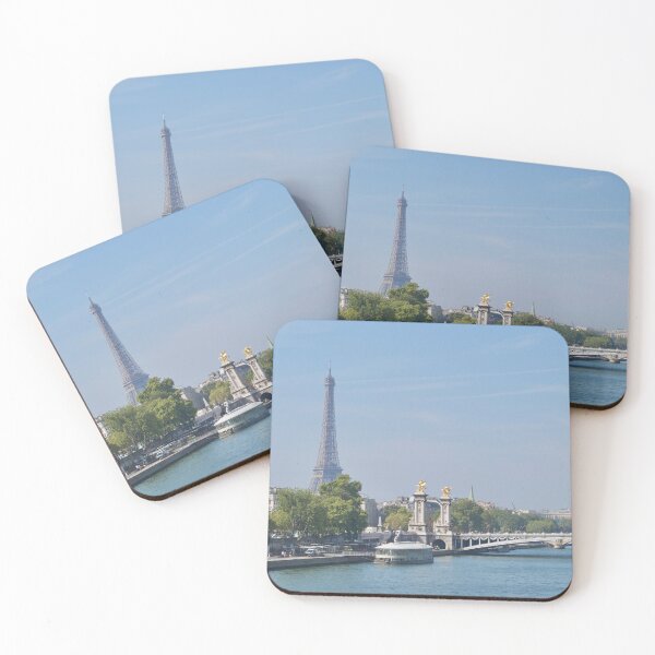 Item preview, Eiffel Tower and River Seine in Paris, France. designed and sold by thelemmingface.