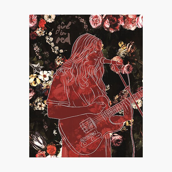 Item preview, Girl in Red designed and sold by 2nthePink.