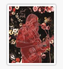 Girl in Red Sticker
