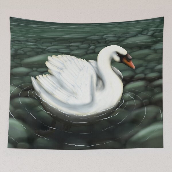 Item preview, Mute Swan designed and sold by JeMiChi Art.