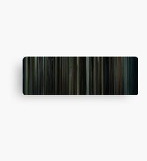 Moviebarcode: Fight Club (1999) Canvas Print
