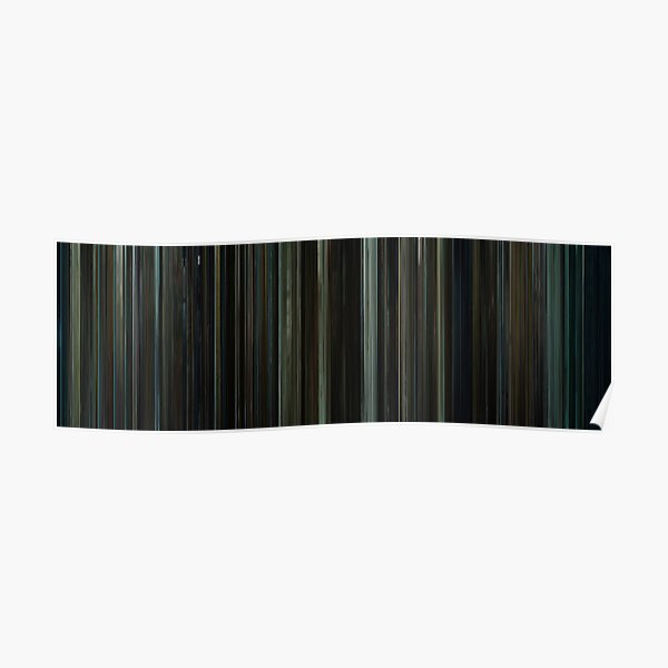 Moviebarcode: Fight Club (1999) Poster