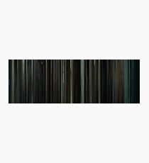 Moviebarcode: Fight Club (1999) Photographic Print