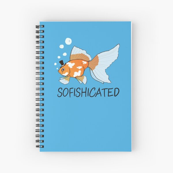 What a Sophisticated Fish! Spiral Notebook