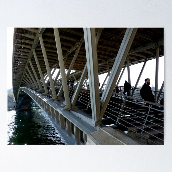 Item preview, Passerelle sur la Seine designed and sold by bubblehex08.