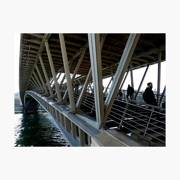 Aperçu de l'œuvre Passerelle sur la Seine créée et vendue par bubblehex08.