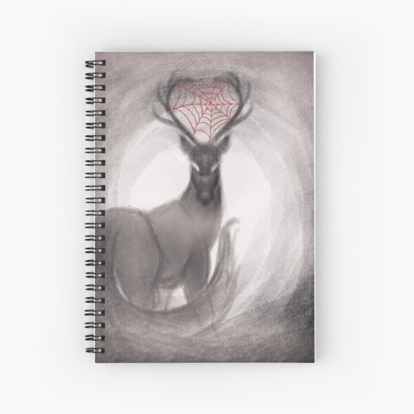 Wandering Forest Spirit Spiral Notebook
